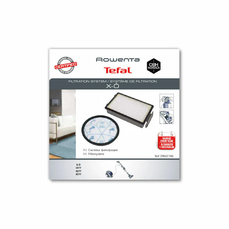 Rowenta Tefal filtro serbatoio HEPA aspirapolvere XO 70 90 160 IX7767 IX7777 - Image 2