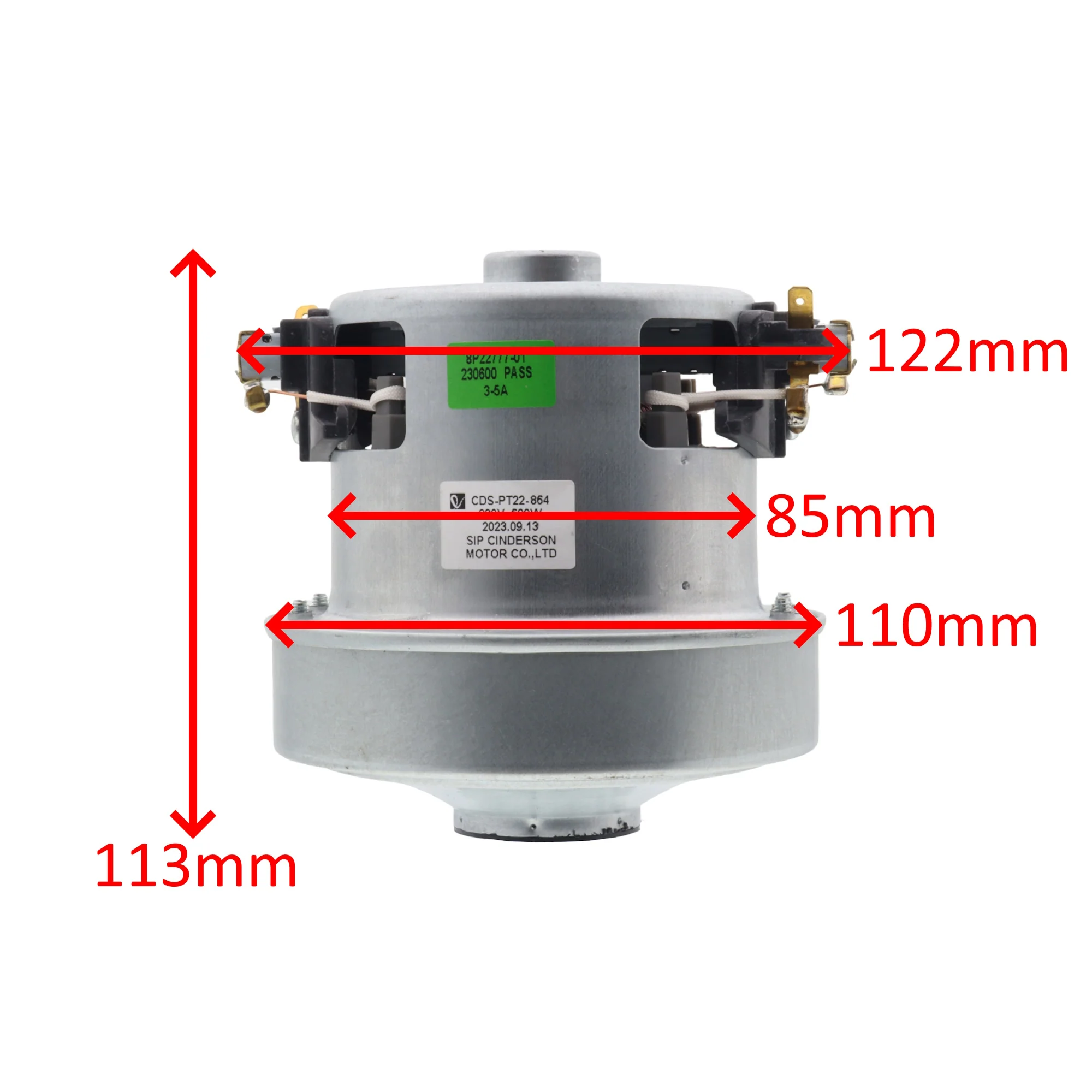 Rowenta Tefal motore 8P22777 230V 600W aspirapolvere Compact Power XXL RO48 - Image 6