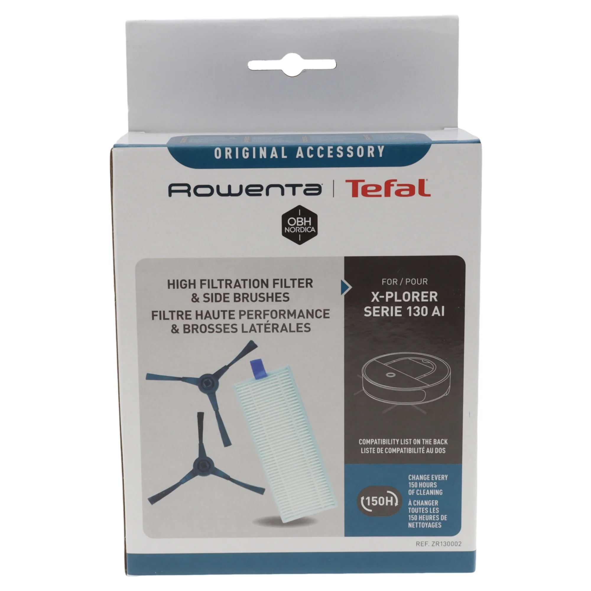 Rowenta Tefal spazzole filtro robot aspirapolvere Xplorer 130AI RR9067 RR9077 - Image 2