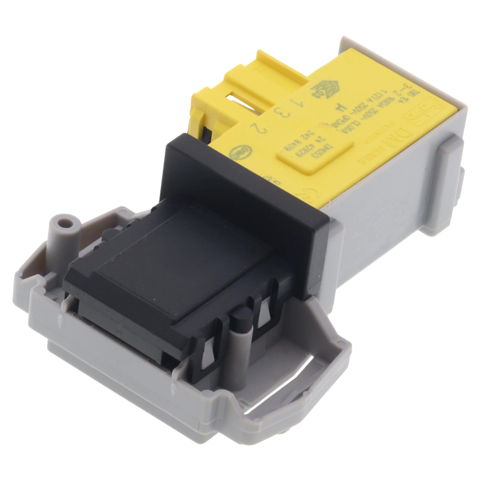 Serratura blocca porta oblò DM053 053558 per lavatrice Candy Hoover Iberna COS DYN EVO GOW - Image 2