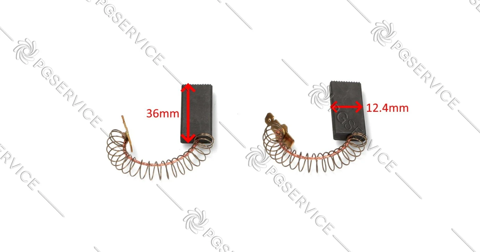 SKL 2x spazzole carboncini motore lavatrice Bosch Whirlpool Electrolux Siemens - Image 2
