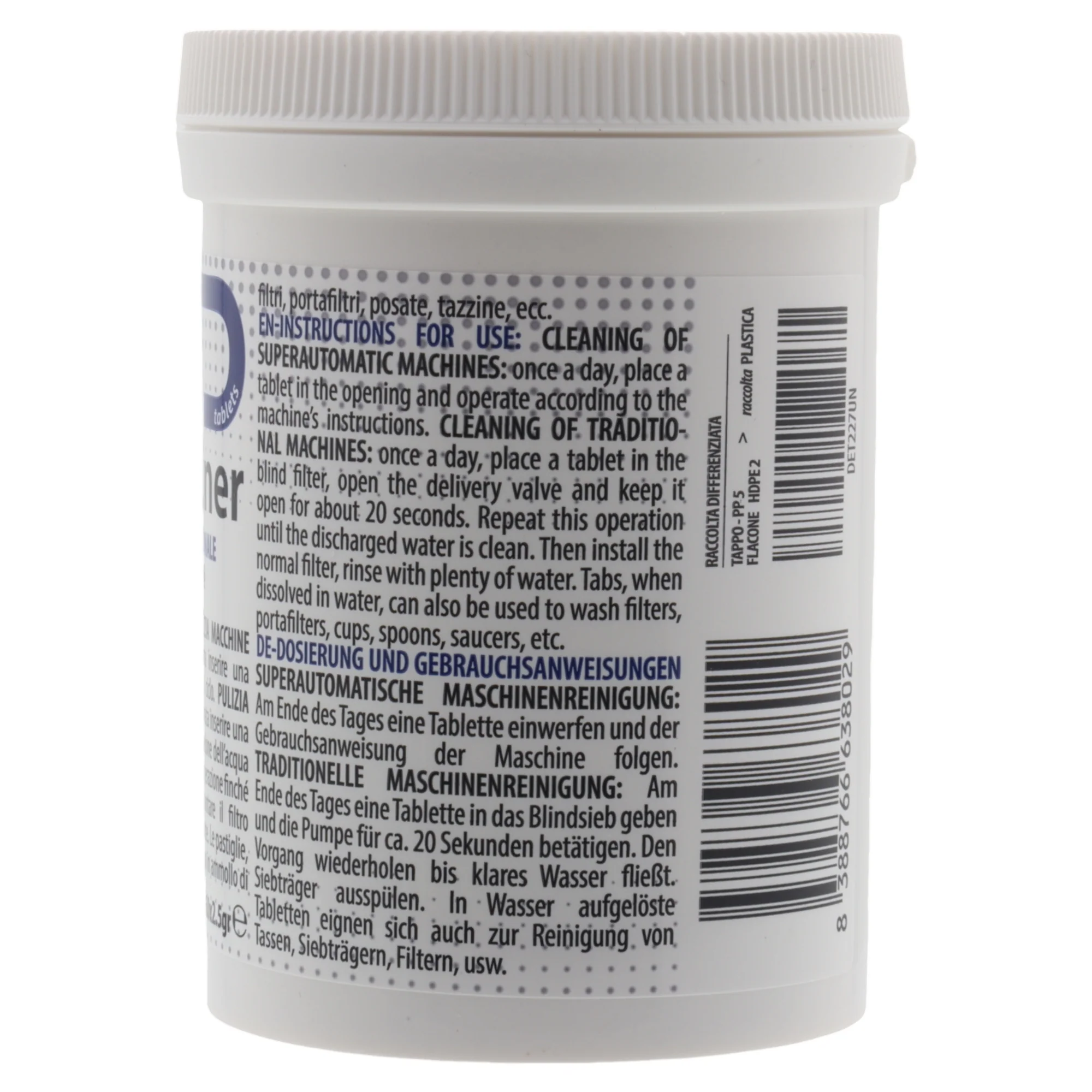 SKL 60x pastiglie capsule detergenti 2.5g macchina caffè universali rimuove residui oli grassi - Image 2