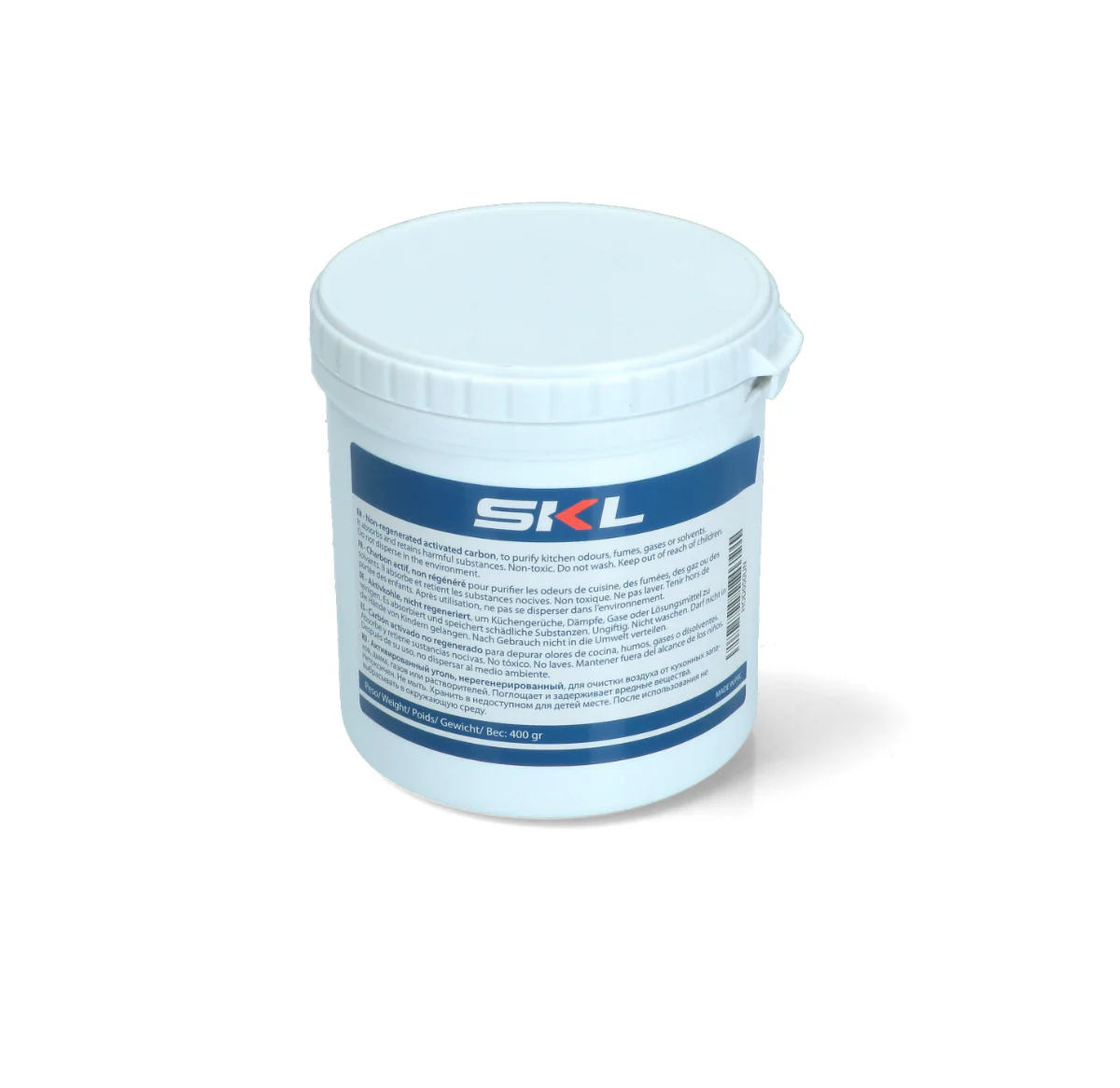 SKL carbone attivo puro in granuli 400gr per filtri cappa aspirante anti odori - Image 3