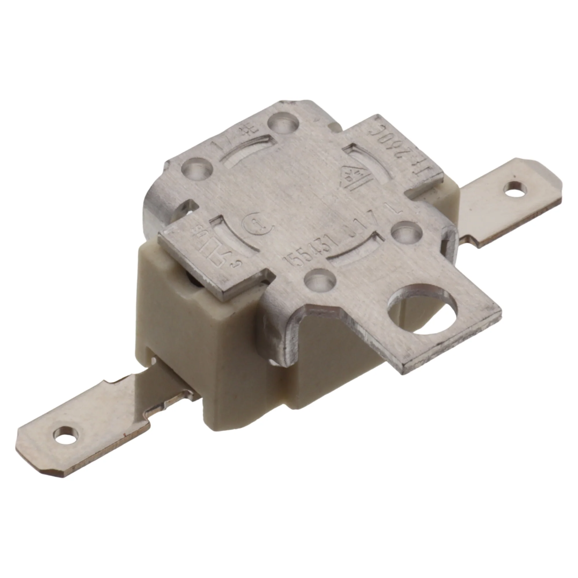 Termo fusibile di sicurezza TCO ceramico 260 gradi ex Campini TY80 10A 250V - Image 3