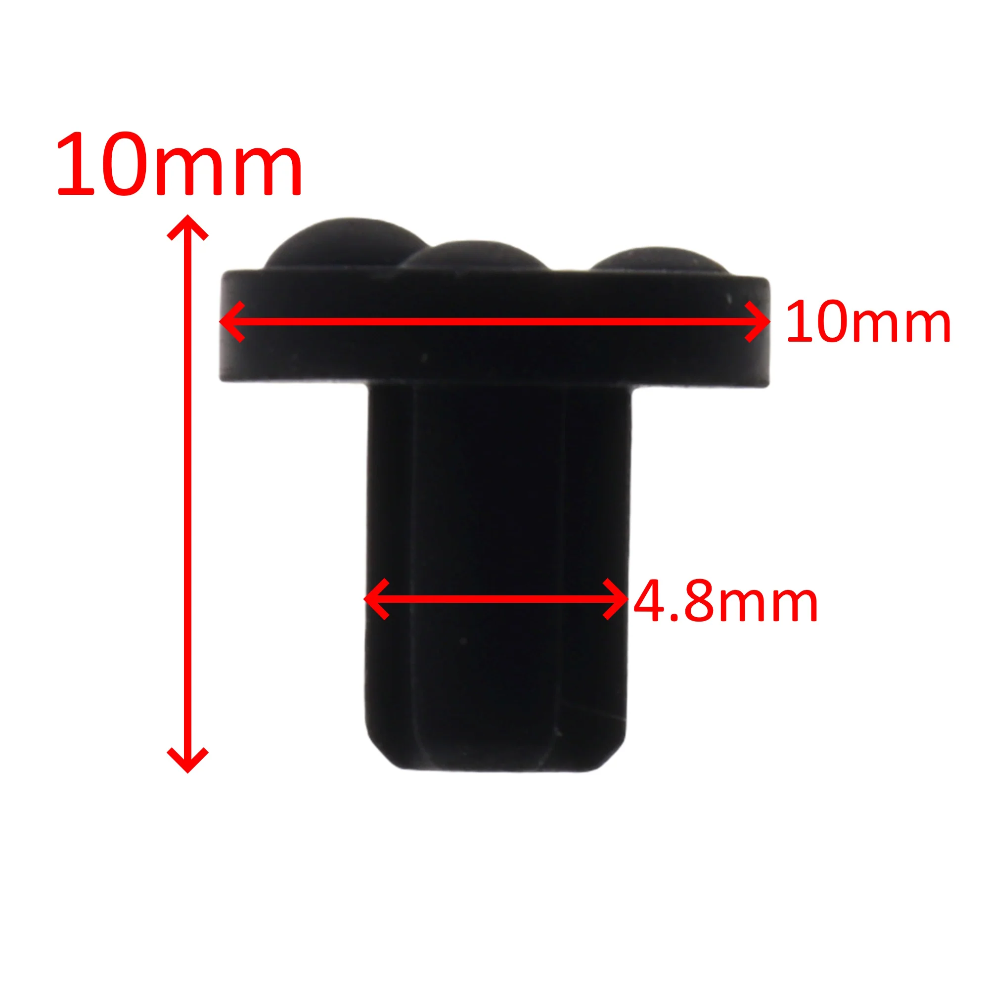 Whirlpool kit 4x piedini gommini 10mm griglie piano cottura AKM AKT GMR PN6 TGW - Image 3