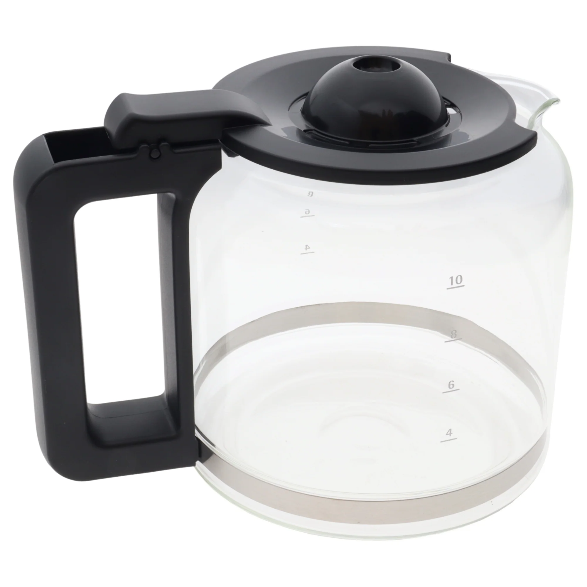 WMF caraffa vetro 10 tazze coperchio macchina caffè Stelio Terra Glass Aroma